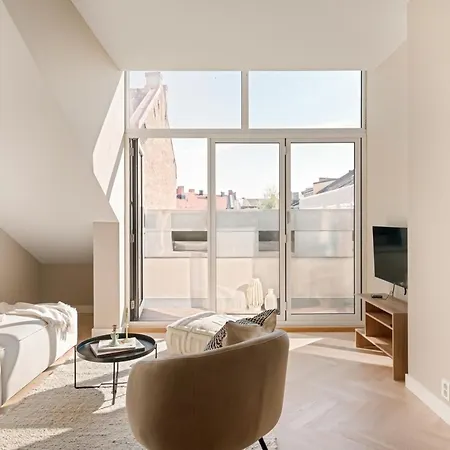 Dinbnb Apartments Gruenerlokka I Penthouse With Private Rooftop I 2-Bedroom With Double Queen Room & 2 Bathrooms Oslo Exterior photo