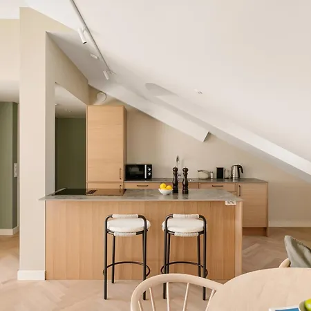Dinbnb Apartments Gruenerlokka I Penthouse With Private Rooftop I 2-Bedroom With Double Queen Room & 2 Bathrooms Oslo Exterior photo