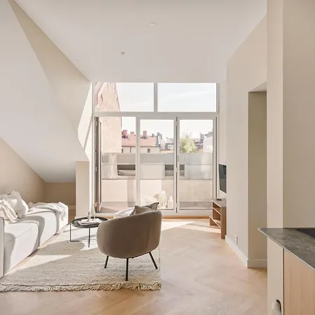 Dinbnb Apartments Gruenerlokka I Penthouse With Private Rooftop I 2-Bedroom With Double Queen Room & 2 Bathrooms Oslo Exterior photo
