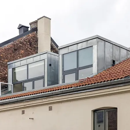 Dinbnb Apartments Gruenerlokka I Penthouse With Private Rooftop I 2-Bedroom With Double Queen Room & 2 Bathrooms Oslo Exterior photo