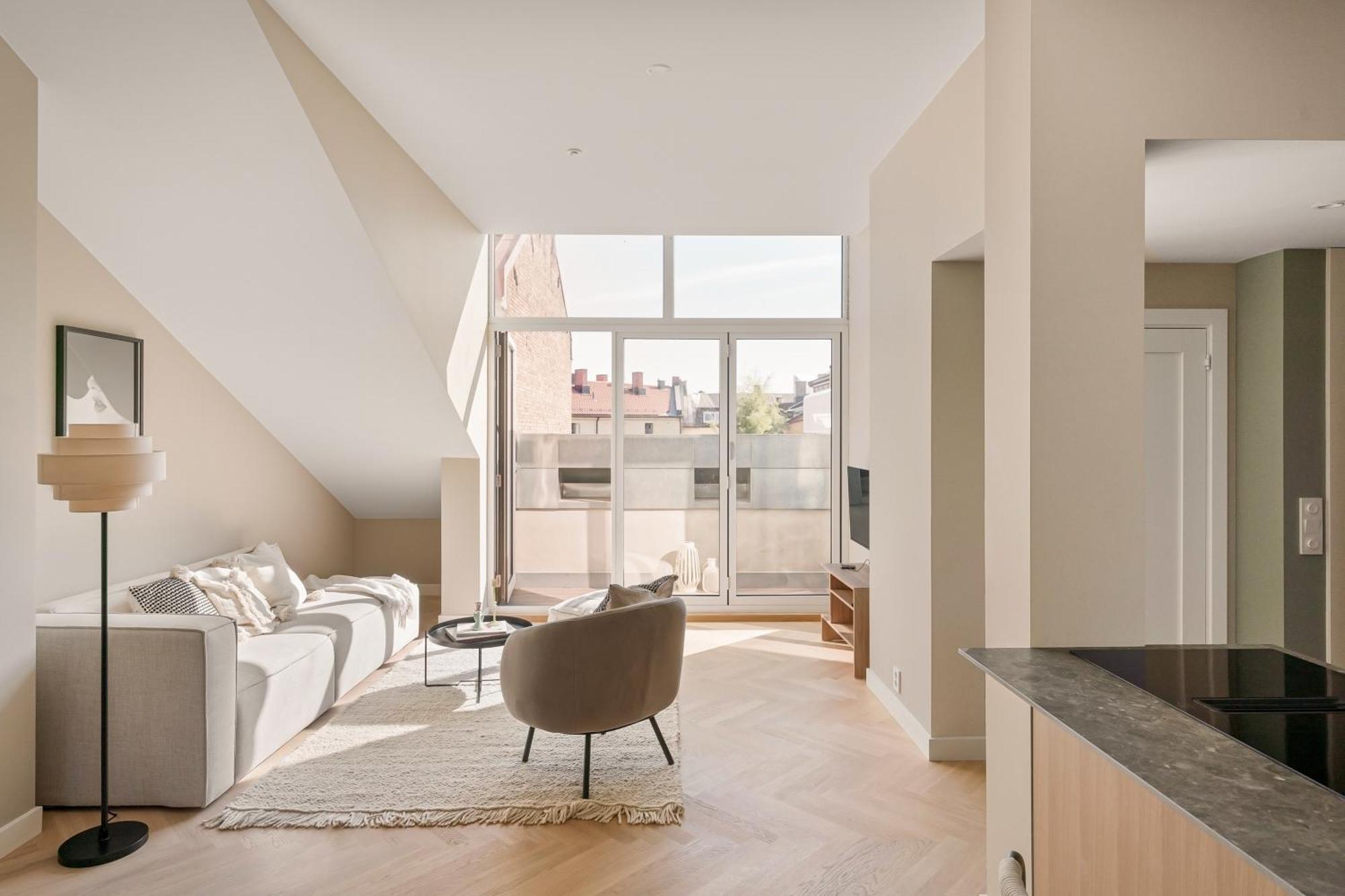 Appartement Dinbnb Gruenerlokka I Penthouse With Private Rooftop I 2-bedroom With Double Queen & 2 Bathrooms *